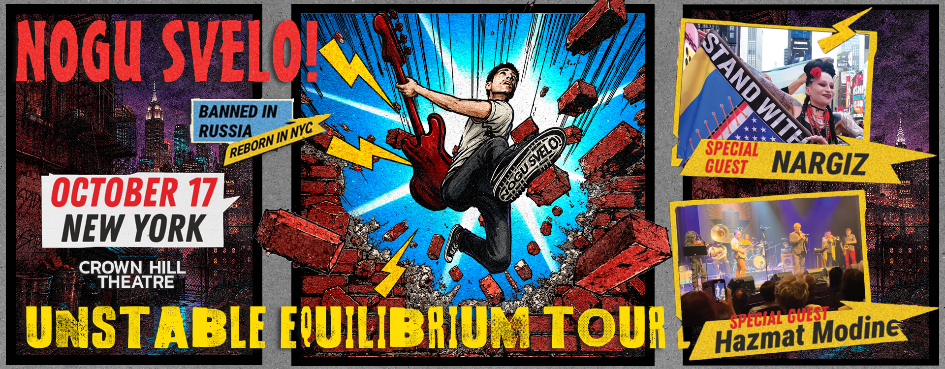 Nogu Svelo - Unstable Equilibrium Tour
