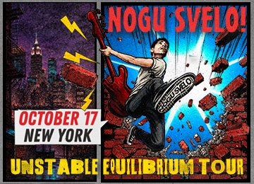 Nogu Svelo - Unstable Equilibrium Tour